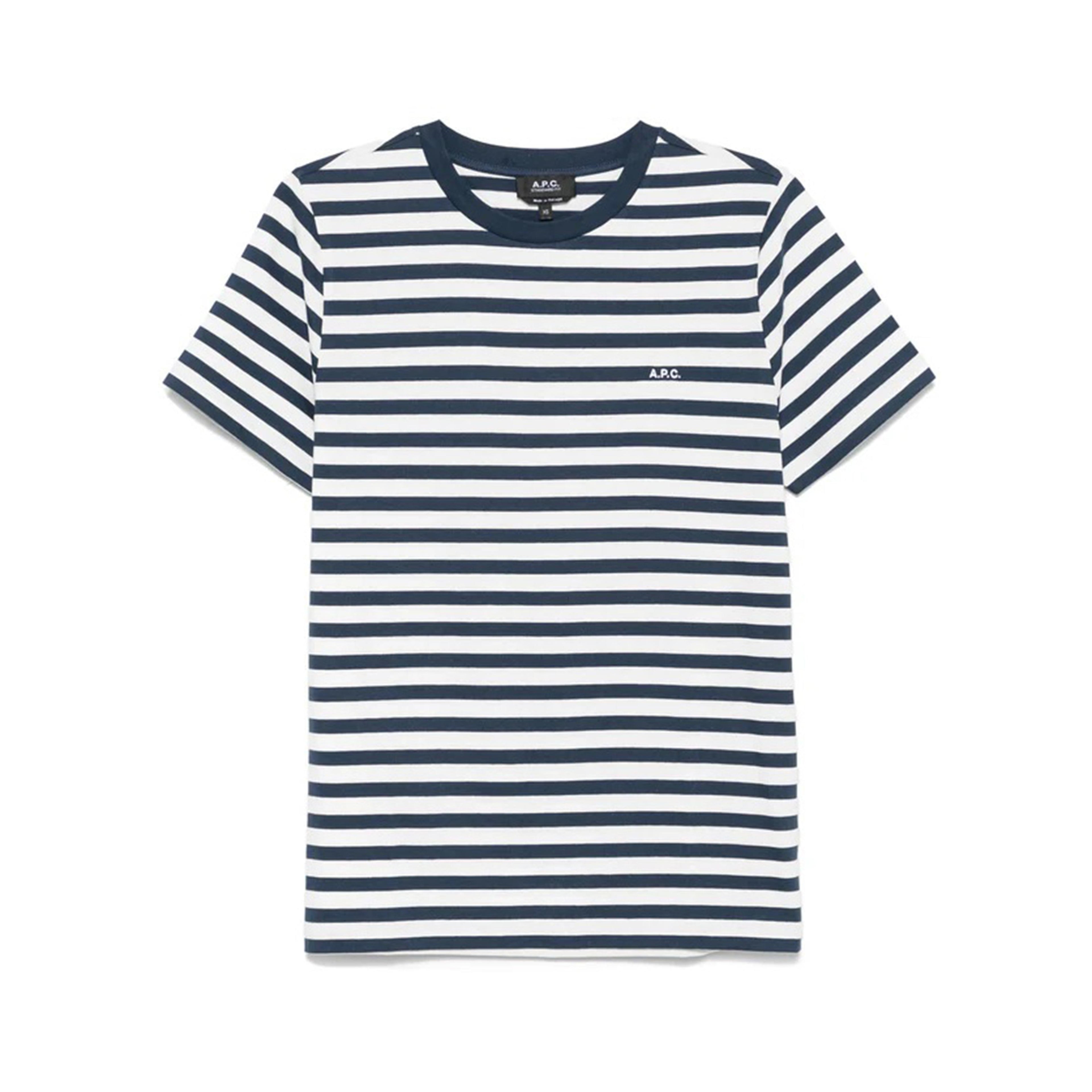 T-shirt standard apc brode raye