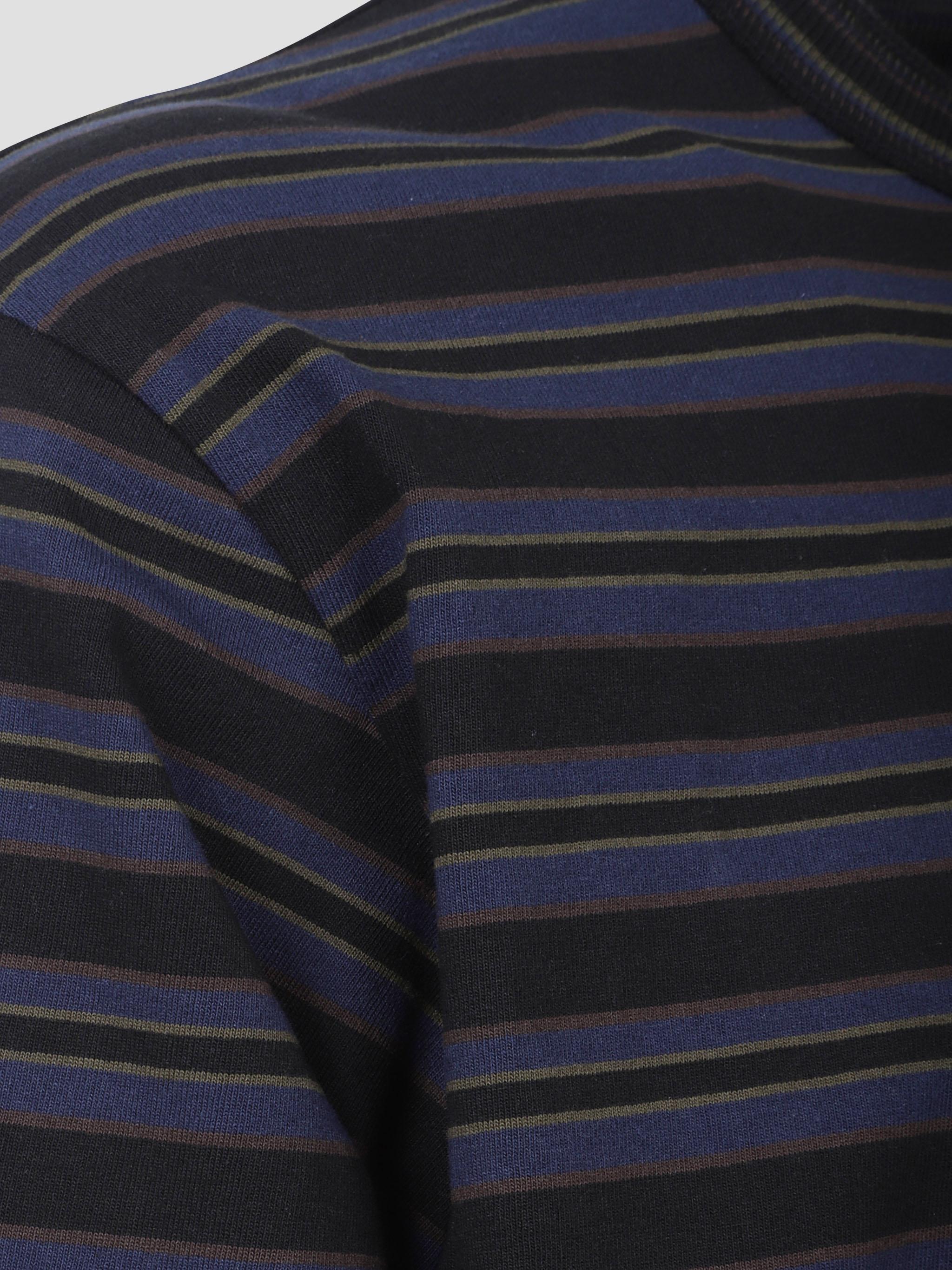 Horizontal stripe l/s t-shirt
