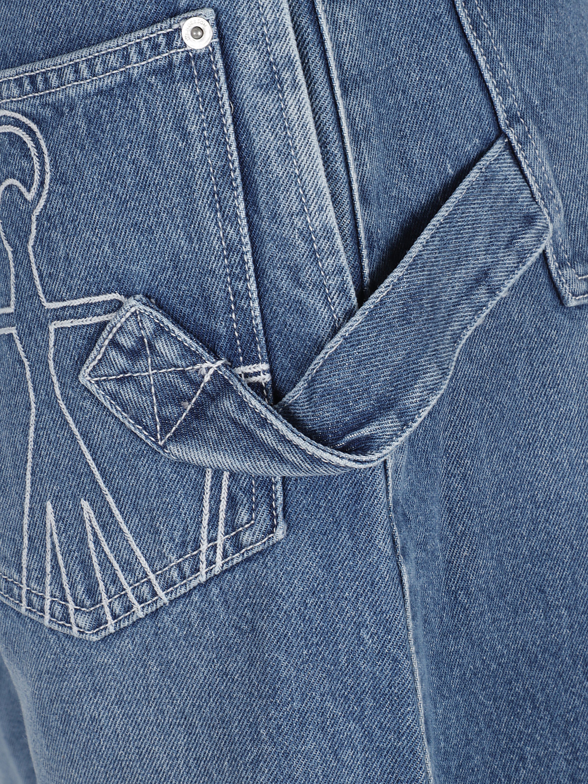 Twisted workwear jeans