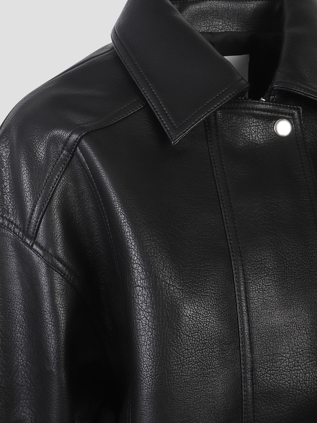 Prescott faux leather jacket