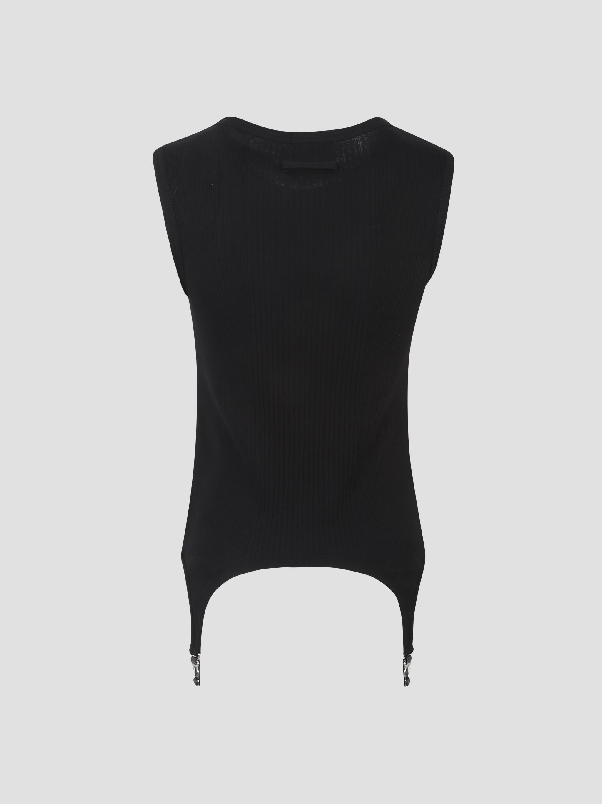 Cotton ribbed tank top