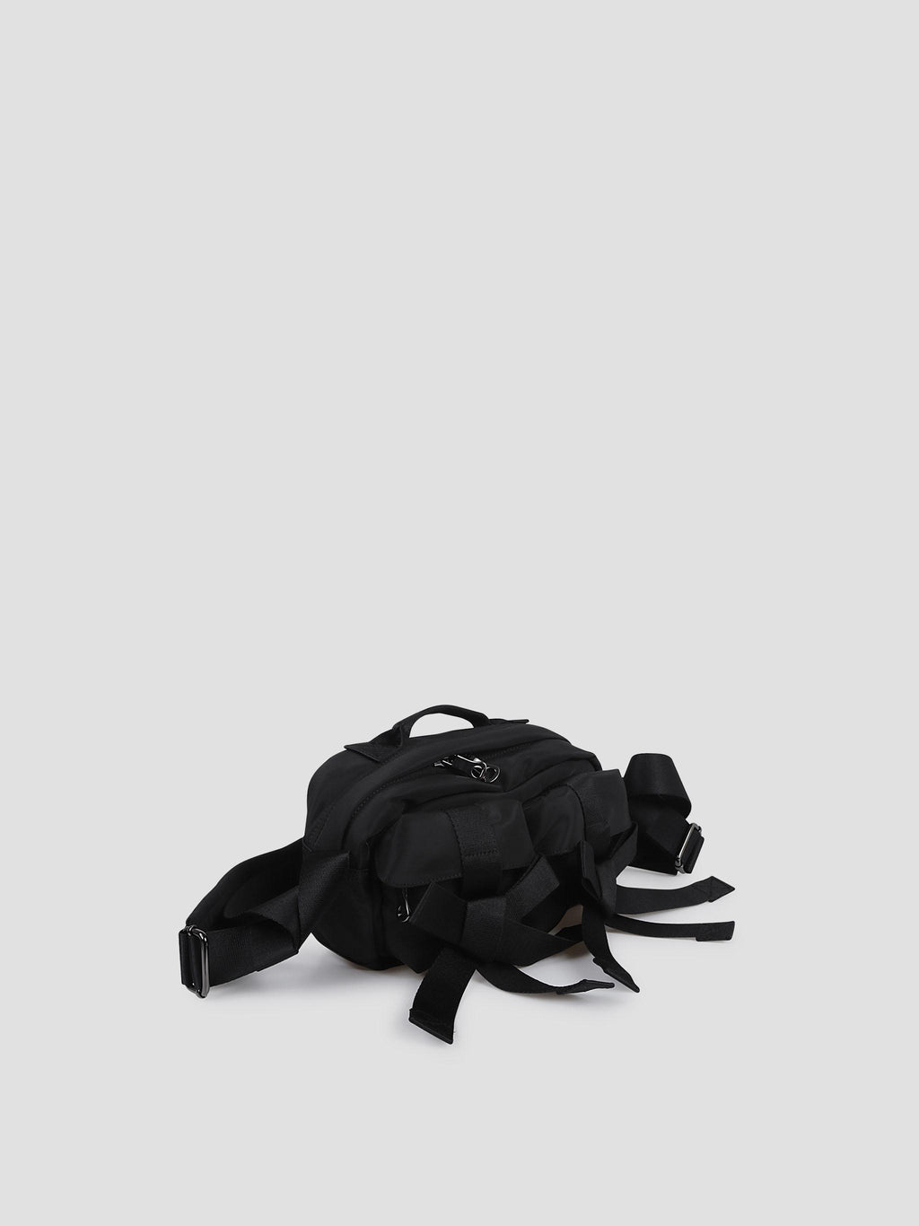 Classic bow crossbody bag w/ emb