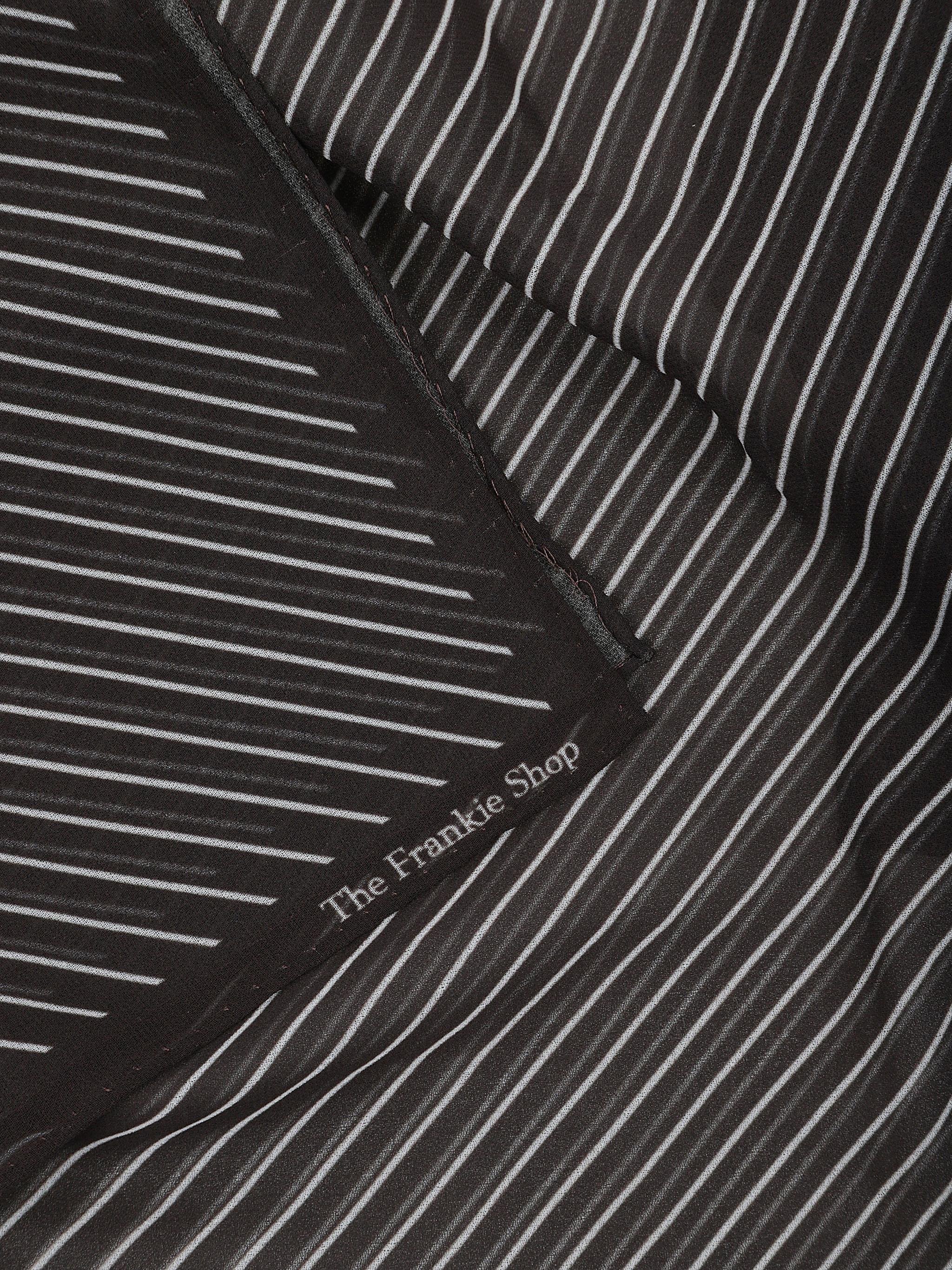 Marais striped scarf