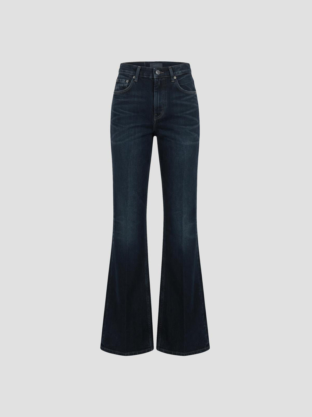 Haikure Flora flared jeans in blue