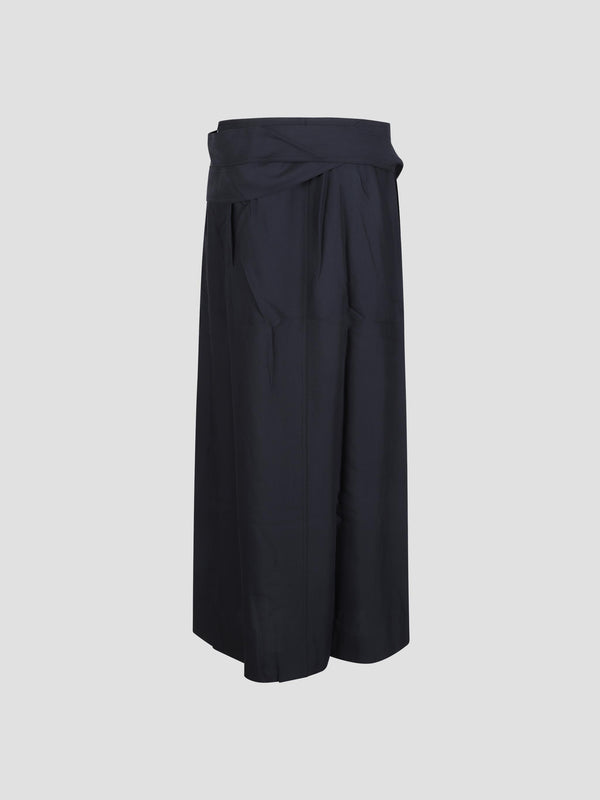 Mile knife-pleat kilt skirt