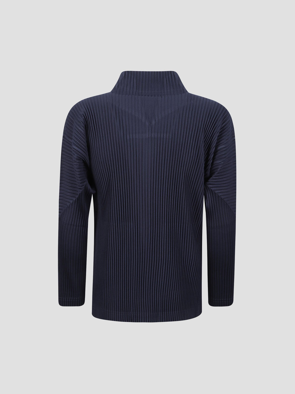 Basics pleated zip cardigan