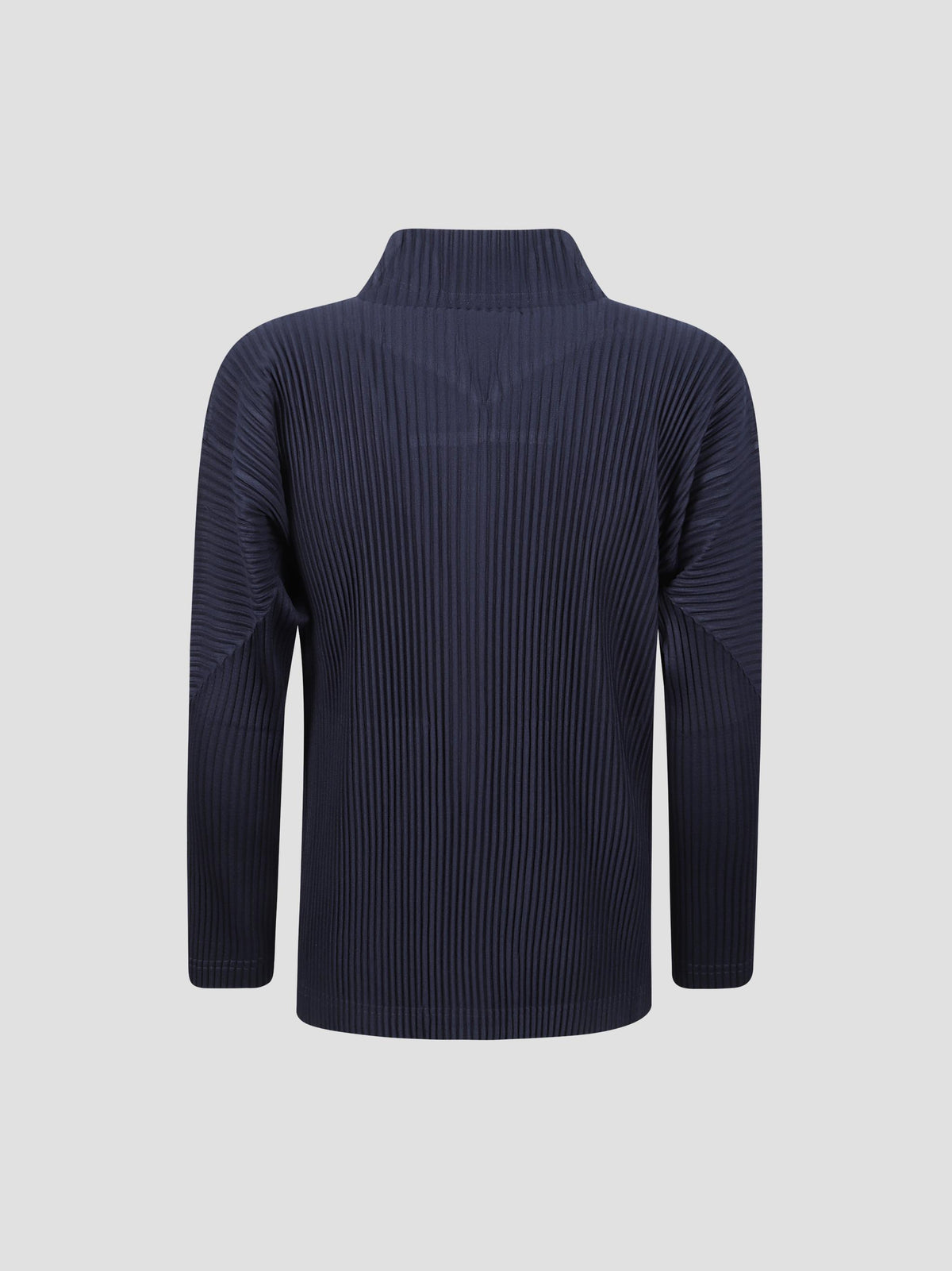 Basics pleated zip cardigan