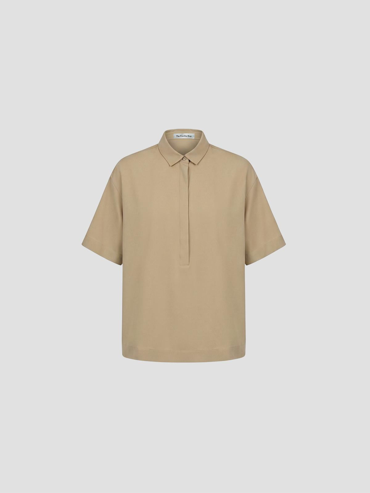 Eda fluid polo shirt