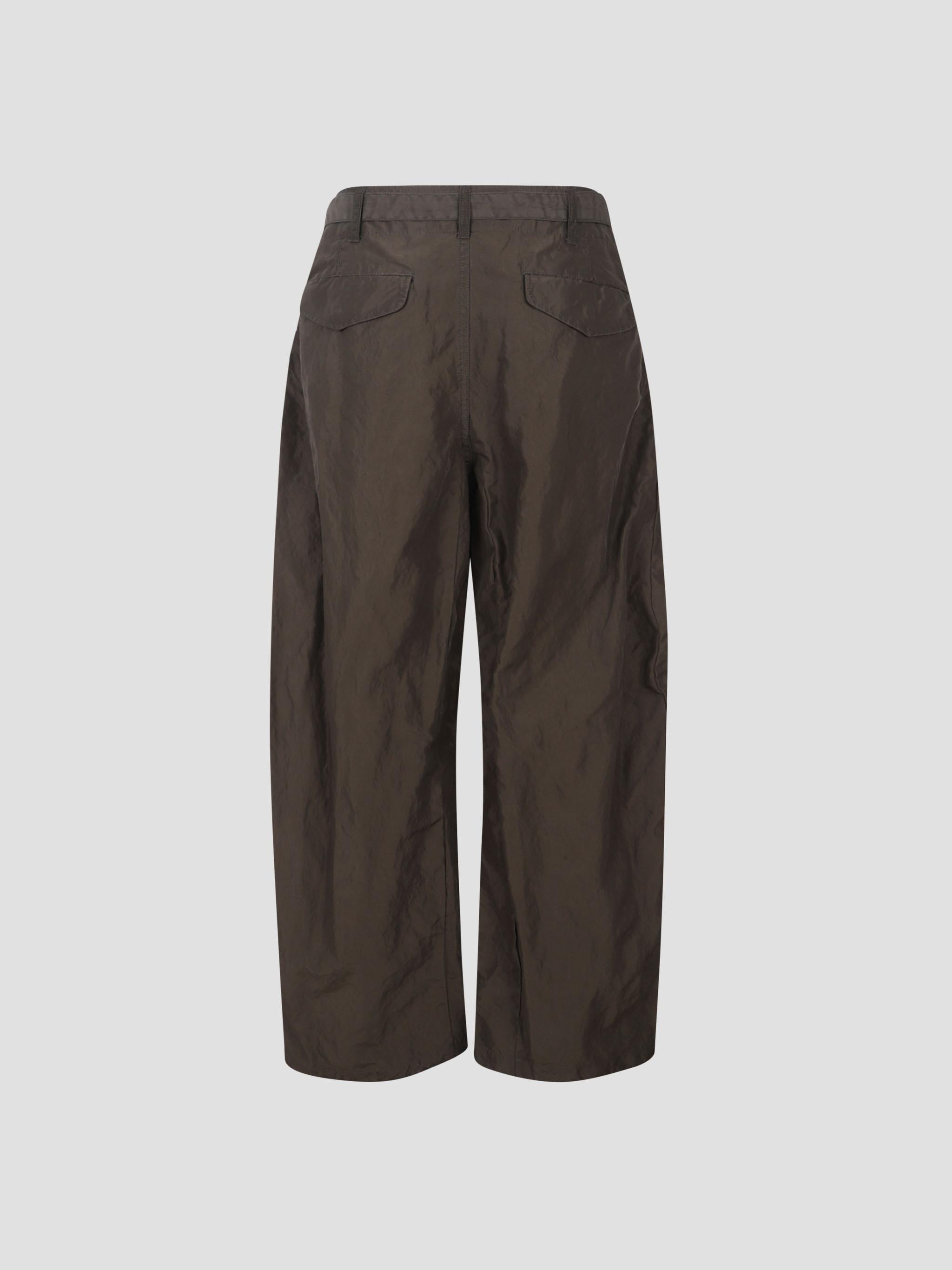 Treated nylon twill pants