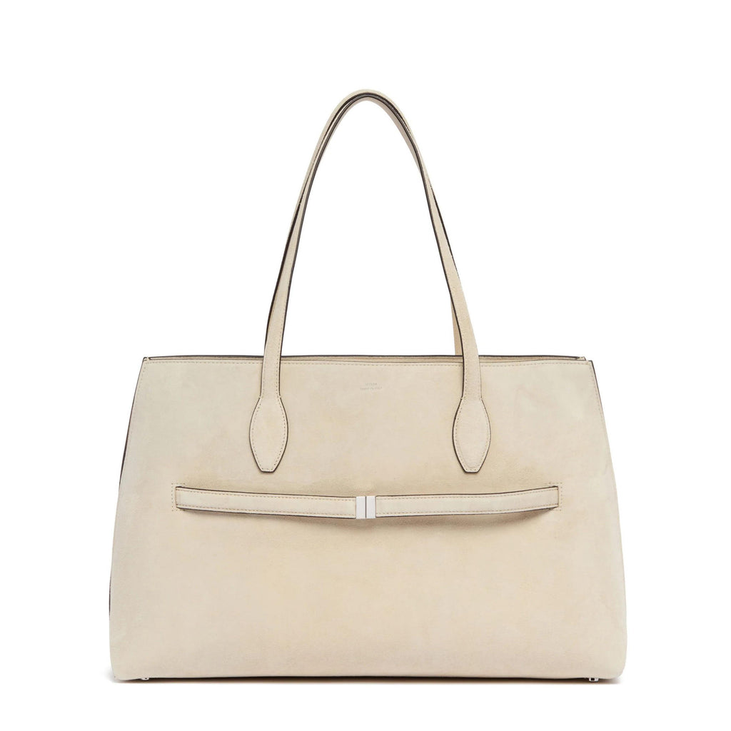 Suede lounge tote