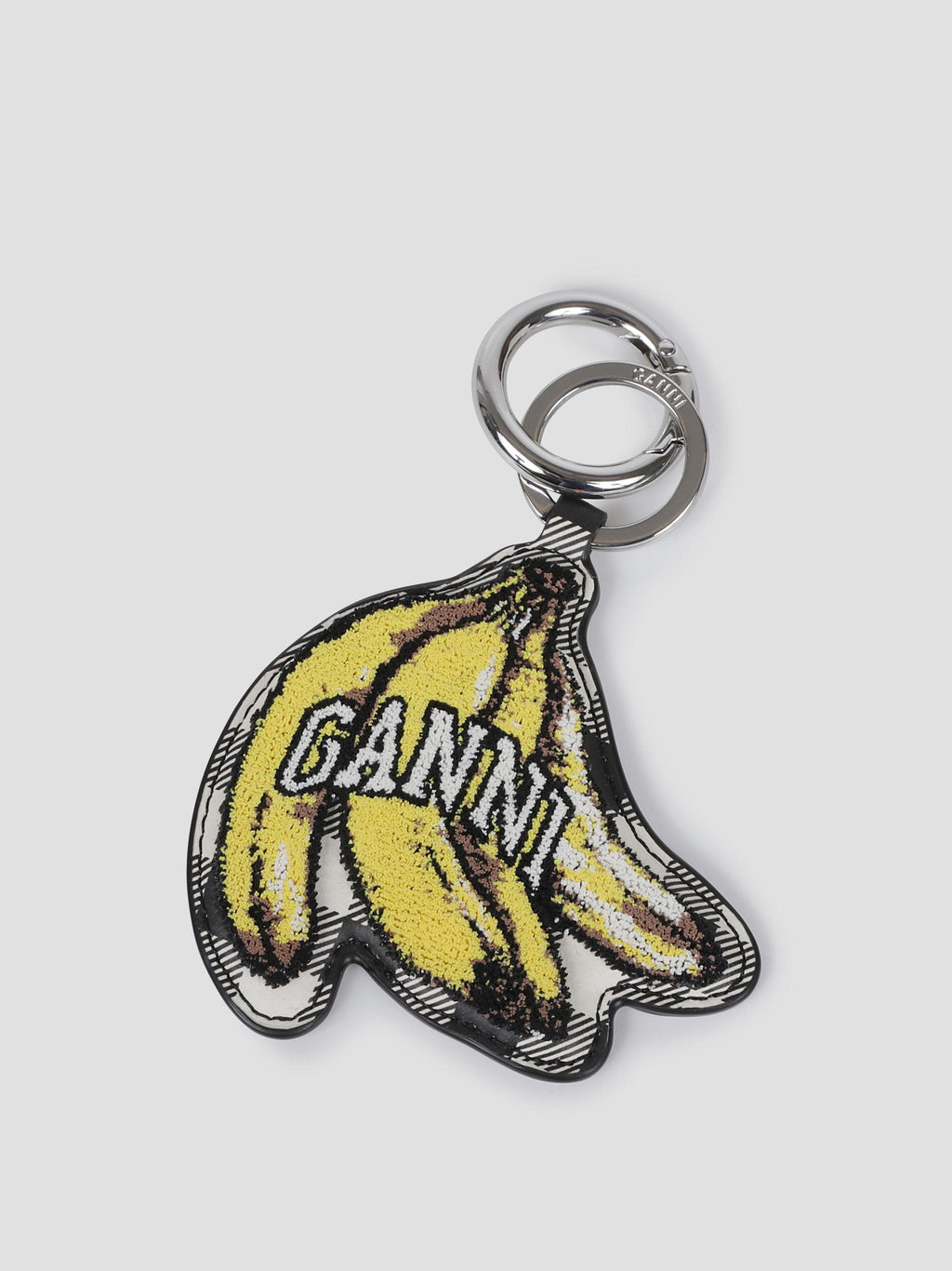 Banana keyring velvet