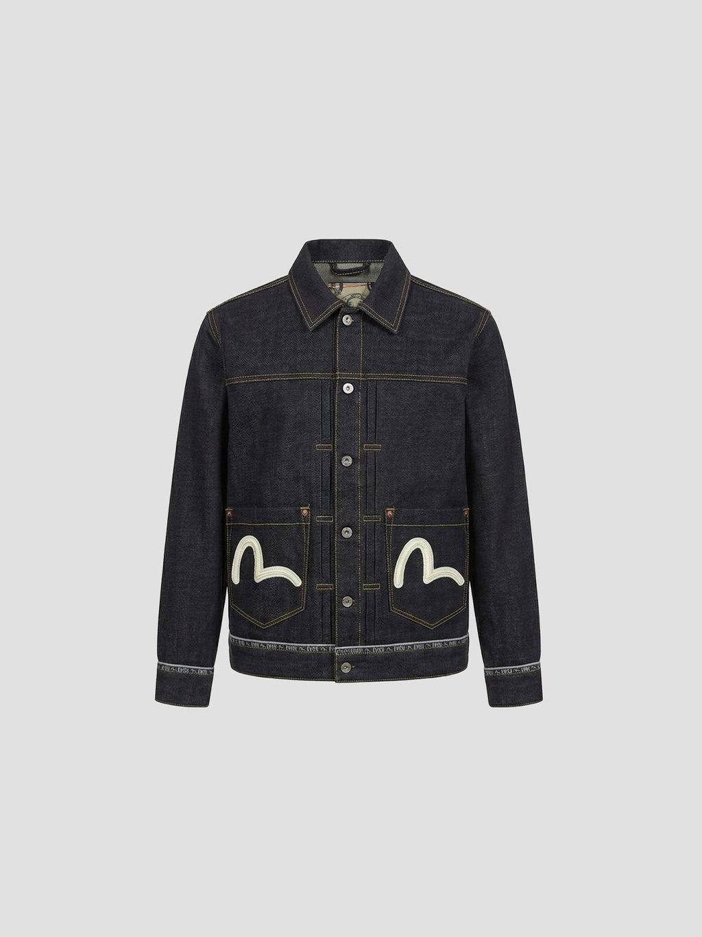 Evisu Ht logo selvedge denim jacket