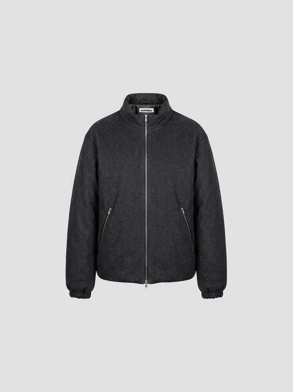 Wool down jacket