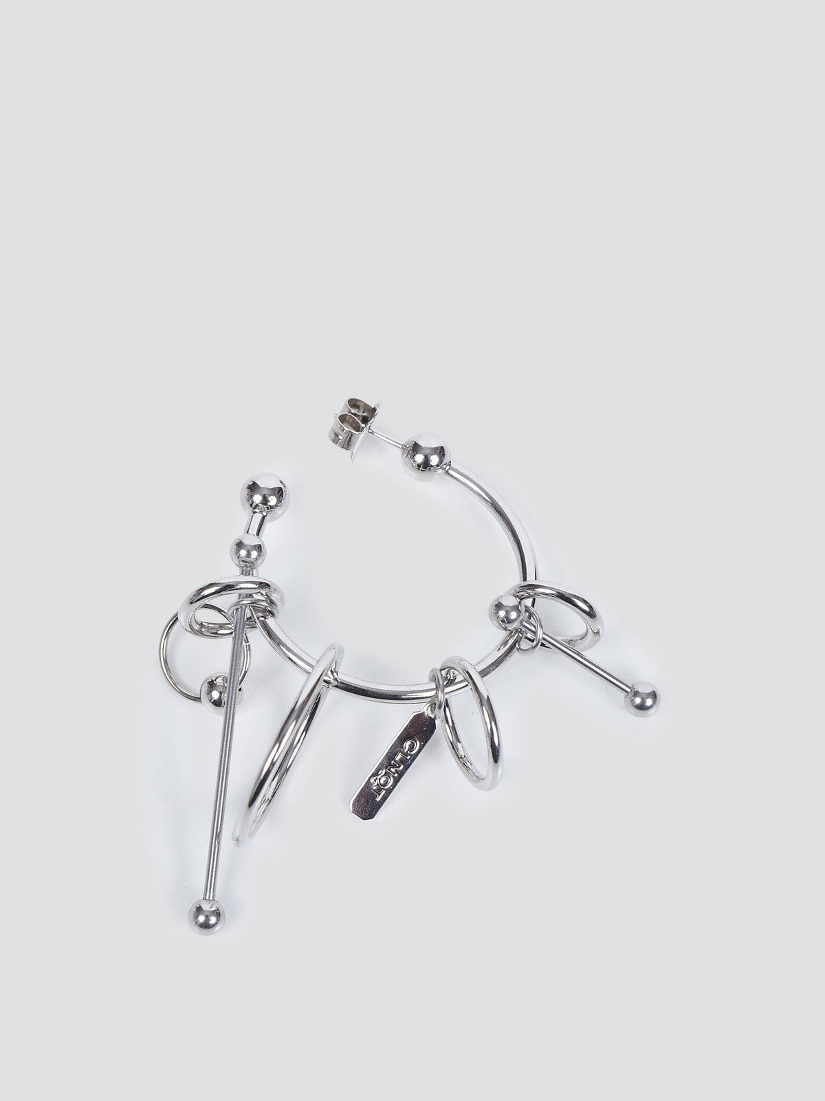 Carl single hoop earring