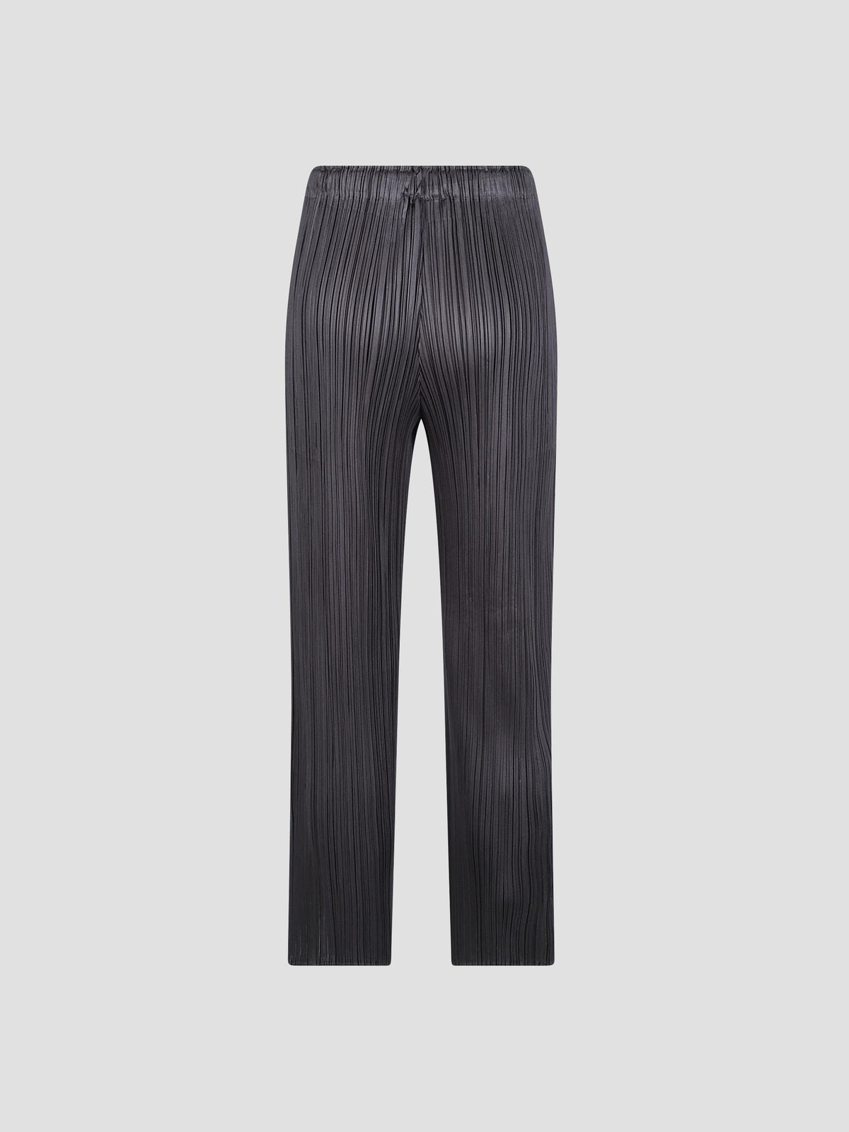 Monthly colors august slit-hem trousers