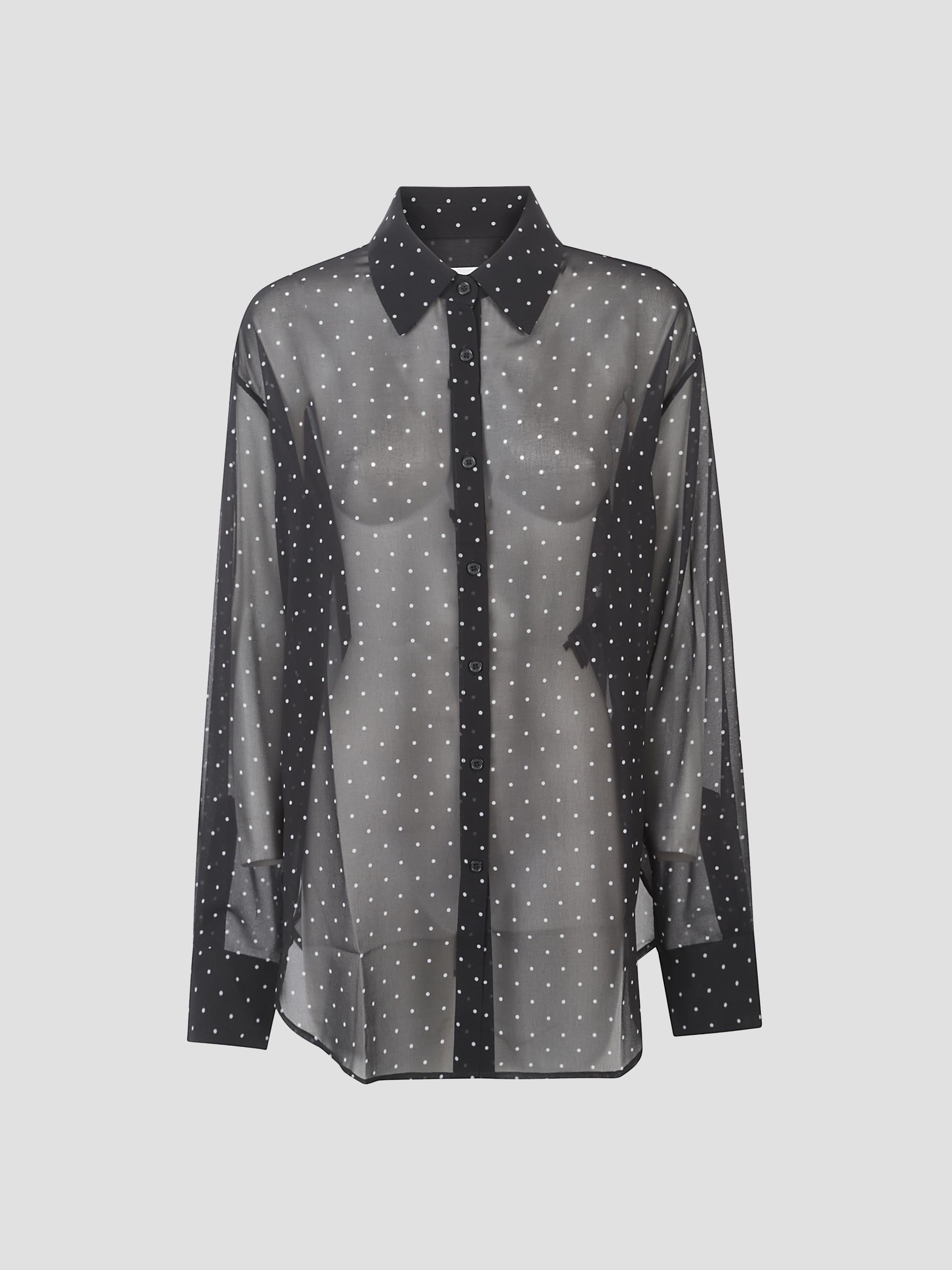 Peri polka dot shirt